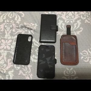 IPhone X Cases/Wallets